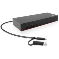 Lenovo Hybrid Dock ricondizionato, Docking station Nero