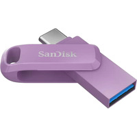 SanDisk Ultra Dual Drive Go USB Type-C 128 GB, Chiavetta USB viola