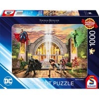 Schmidt Spiele Thomas Kinkade Studios: DC Justice League - Sala della Giustizia, Puzzle 