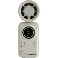 Verbatim Cool 'n' Go Ice Touch Mini, Ventilatore bianco/Argento