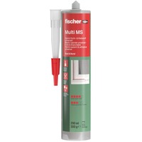 fischer Colla da costruzione Multi MS 290ml, Sigillante grigio