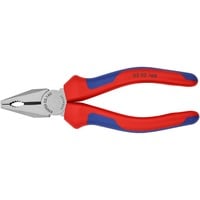 KNIPEX 03 02 160 Pinze da elettricista pinza, Pinze universali blu, Pinze da elettricista, Acciaio, Plastica, Blu/Rosso, 16 cm, 223 g