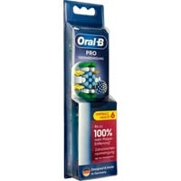 Braun Deep Cleaning 6 pz Bianco, Testina bianco, 6 pz, Bianco, 3 mese(i), Oral-B, Scatola