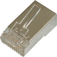 Digitus Connettore modulare CAT.6 per cavo rotondo, schermato, 1 pezzo, Spina 
