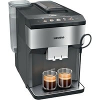 Siemens EQ.500 TP516DX3 macchina per caffè Automatica Macchina per espresso 1,9 L, Macchina automatica accaio, Macchina per espresso, 1,9 L, Chicchi di caffè, Macinatore integrato, 1500 W, Nero, Acciaio inox