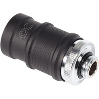 Alphacool ES Schnellverschluss BLH1A PushIn Femmina AG, Connessione cromo/nero (opaco)