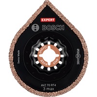 Bosch 2 608 900 042 accessorio per apparato multifunzione Piatto abrasivo, Lama per sega Piatto abrasivo, Mortaio, Carburo, 87 mm, 70 mm, 10 pz