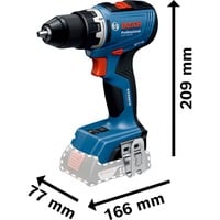 Bosch Avvitatore a batteria GSR 18V-65 Professional, 18Volt, Trapano avvitatore blu