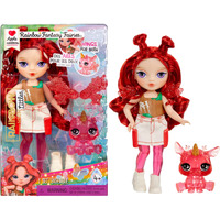 MGA Entertainment Rainbow High Littles Rainbow Fantasy Fairies Doll- Apple (Red), Bambola Rainbow High Littles Rainbow Fantasy Fairies Doll- Apple (Red), Bambola alla moda, Femmina, 4 anno/i, Bambino/Bambina, 140 mm, Multicolore