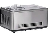 Severin Macchina per gelato 2-in-1 con funzione yogurt, Gelatiera acciaio inox satinato