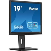 iiyama ProLite B1980S-B1 Monitor PC 48,3 cm (19") 1280 x 1024 Pixel VGA LED Nero, Monitor LED Nero (opaco), 48,3 cm (19"), 1280 x 1024 Pixel, VGA, LED, 3 ms, Nero