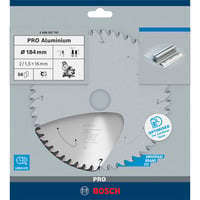 Bosch 2 608 837 767 lama circolare 18,4 cm 1 pz, Lama per sega Alluminio, 18,4 cm, 1,6 cm, 1,5 mm, 7900 Giri/min, 2 mm