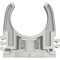 Bosch Clip per tubi PRO EPC-25, 100 pezzi, Fascetta stringitubo grigio chiaro