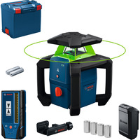 Bosch Rotationslaser GRL18V-3-31G in L-BOXX, Laser rotante verde, boxed