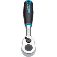 Hazet Cricchetto a denti fini HiPer 1/4", Pistola Nero/Blu