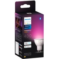 Philips Hue GU10 Soluzioni di illuminazione intelligenti, Lampada a LED Philips Hue White and Color ambiance GU10, Faretto luminoso intelligente, Bianco, LED, GU10, GU10, Bianco freddo, Multi, Bianco caldo