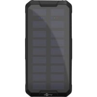 goobay Powerbank a ricarica rapida per esterni 20.000 mAh con solare Nero