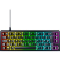 CHERRY K5V2 Compact tastiera Gaming USB QWERTZ Tedesco Nero, Tastiera da gioco Nero, Cablato, USB, Interruttore a chiave meccanica, QWERTZ, LED RGB, Nero