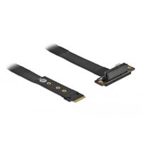 DeLOCK 64132 scheda di interfaccia e adattatore Interno PCIe Nero, M.2, PCIe, Nero, 0,2 m, Cina, SATA