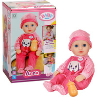 ZAPF Creation @BABY born Anna Pink 36cm, Bambola BABY born @ Anna Pink 36cm, Bambola bambina, Femmina, 3 anno/i, Bambino/Bambina, 360 mm, Multicolore