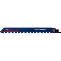 Bosch 2 608 900 414 lama per sega a gattuccio, sega a traforo e sega universale Lama per sega universale Carburo 1 pz Lama per sega universale, Mattone, Carburo, Blu, Rosso, 19 cm, 1,27 cm