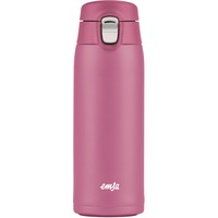 Emsa Light Mug 400 ml Rosa, Tazza termica rosa, Rosa, Acciaio inox, Polipropilene (PP), 400 ml, 6,6 cm, 196 mm