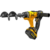 Stanley Trapano a batteria per terra (SFMCGA75M1-QW), 18 Volt, Trivello per terreno Nero/Giallo