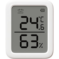 SwitchBot Termometro intelligente Plus – Termo-igrometro interno, Avvisatore bianco