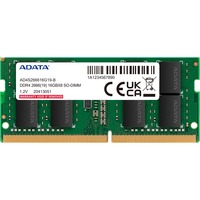 ADATA Premier memoria 8 GB 1 x 8 GB DDR4 288-pin DIMM verde, 8 GB, 1 x 8 GB, DDR4, 2666 MHz, 288-pin DIMM