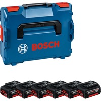 Bosch 1 600 A02 A2S batteria e caricabatteria per utensili elettrici blu/Nero, Batteria, Ioni di Litio, 4 Ah, 18 V, Bosch, 4 Ah