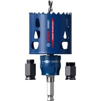 Bosch 2 608 900 449 sega per trapano 1 pz, Sega a tazza Singolo, Trapano, Mattone, Plastica, Acciaio inox, Piastrella, Legno, Blu, 6 cm, 5,1 cm