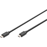 Digitus Cavo di collegamento USB 3.2 Gen 2 USB-C > USB-C Nero