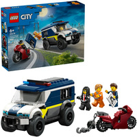 LEGO Trasportatore di prigionieri della città, Giochi di costruzione 