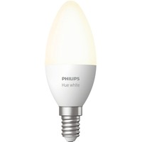 Philips Hue 8719514320628A Soluzioni di illuminazione intelligenti, Lampada a LED Philips Hue White 8719514320628A, Lampadina intelligente, Bluetooth/Zigbee, Bianco, LED, E14, Candela