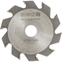 Bosch 3608641001 Frese, Fresa HM-CT, Legno, 2 cm, 10,5 cm, 2,8 mm, 14500 Giri/min