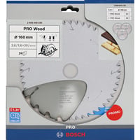 Bosch PRO Wood Lama per sega circolare 160 mm 