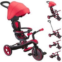 GLOBBER Explorer Trike 4 in 1, Veicolo per bambini rosso