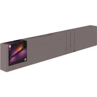 Philips Hue White & Color Ambiance Perifo Set Base Lampada da Parete Dritta, Luce LED Nero