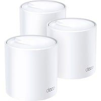 TP-Link Deco X60 Dual-band (2.4 GHz/5 GHz) Wi-Fi 6 (802.11ax) Bianco 2 Interno, Router di rete bianco, Bianco, Interno, Potenza, status, Dual-band (2.4 GHz/5 GHz), Wi-Fi 6 (802.11ax), 802.11a, 802.11b, 802.11g, Wi-Fi 4 (802.11n), Wi-Fi 5 (802.11ac), Wi-Fi 6 (802.11ax)