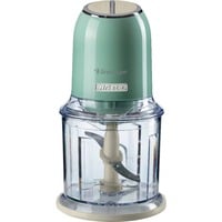 Ariete 438, Tritatutto Vintage, Chopper e Tritaghiaccio, 2 velocità, 4 lame in Acciaio Inox, Tazza graduata 600 ml, 400 W, Verde, Trituratore verde chiaro/crema, Tritatutto Vintage, Chopper e Tritaghiaccio, 2 velocità, 4 lame in Acciaio Inox, Tazza graduata 600 ml, 400 W, Verde, 0,6 L, 8,35 kg, Verde, Acciaio inox, Verde, Pulsanti