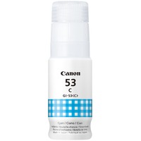 Canon Serbatoio d'inchiostro GI-53C Ciano Originale, Ciano, Canon, PIXMA G650 PIXMA G550, 60 ml, Ad inchiostro