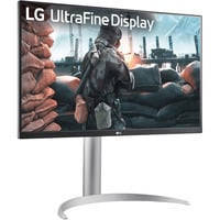 LG 27UP650K-W.AEU Monitor PC 68,6 cm (27") 3840 x 2160 Pixel 4K Ultra HD LED Bianco, Monitor LED bianco/Argento, 68,6 cm (27"), 3840 x 2160 Pixel, 4K Ultra HD, LED, 5 ms, Bianco