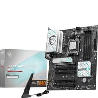 MSI B840 GAMING PLUS WIFI scheda madre AMD B840 Socket AM5 ATX Nero/Argento, AMD, Socket AM5, AMD Ryzen 7000 Series, AMD Ryzen 8000 Series, AMD Ryzen 9000 Series, Socket AM5, 256 GB, DDR5-SDRAM