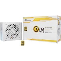Seasonic CORE GX-650-V2-WHITE 650W, Alimentatore PC bianco