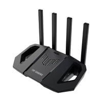 ASUS TUF-BE3600 router wireless Gigabit Ethernet Dual-band (2.4 GHz/5 GHz) Nero, Router di rete Nero, Wi-Fi 7 (802.11be), Dual-band (2.4 GHz/5 GHz), Collegamento ethernet LAN, Nero, Router da tavolo