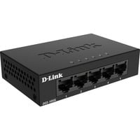 D-Link DGS-105GL/E switch di rete Non gestito Gigabit Ethernet (10/100/1000) Nero, Interruttore Non gestito, Gigabit Ethernet (10/100/1000)