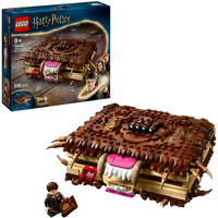LEGO Harry Potter 76449 Il Libro Mostro dei Mostri Azzannante, Gioco Interattivo con Pull-Back e Bocca Apribile per Bambini 9+, Giochi di costruzione Gioco Interattivo con Pull-Back e Bocca Apribile per Bambini 9+, Set da costruzione, 9 anno/i, Plastica, 518 pz, 746 g