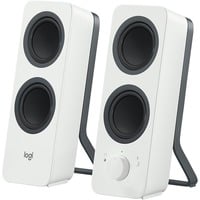 Logitech Z207 Bianco Con cavo e senza cavo 5 W, Altoparlante PC bianco, 2.0 canali, Con cavo e senza cavo, 5 W, Bianco