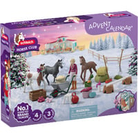 Schleich 99178 set da gioco,  veicolo da gioco Horses, Advent Calender, 5 anno/i, Multicolore, Plastica