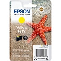 Epson Singlepack Yellow 603 Ink, Inchiostro Resa standard, Giallo, 2,4 ml, 1 pz
